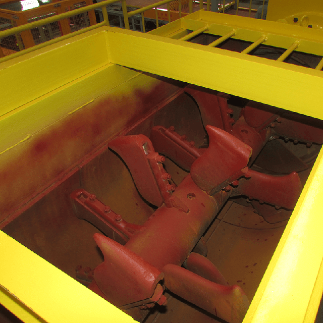 Mezclador de doble eje