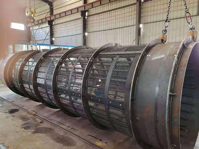 Pantalla de rodillos sin eje para el proceso de producción de ladrillos de arcilla GD190X460