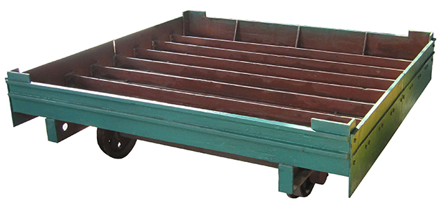 Carro de horno para planta de ladrillos