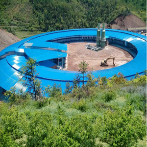 Horno Túnel de Ladrillo Redondo Giratorio Móvil para Máquina de Ladrillo Rojo