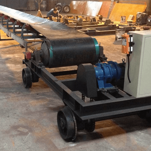 Máquina distribuidora reversible