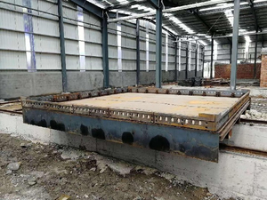 Carro de horno para planta de ladrillos
