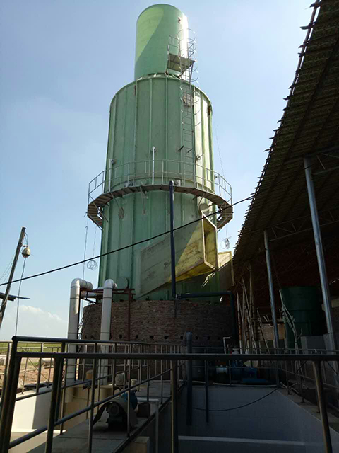Depuradores de biogás de gas de calidad Torre de equipos de desulfuración húmeda