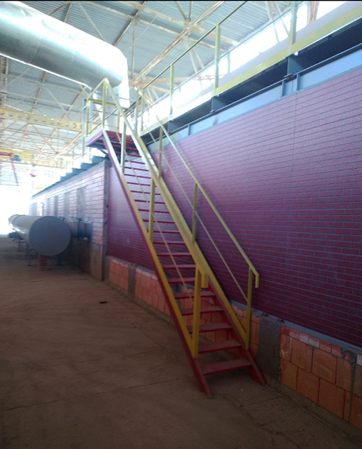 Horno túnel de montaje para quemar ladrillos (sección del horno 4,6-4,8 m)